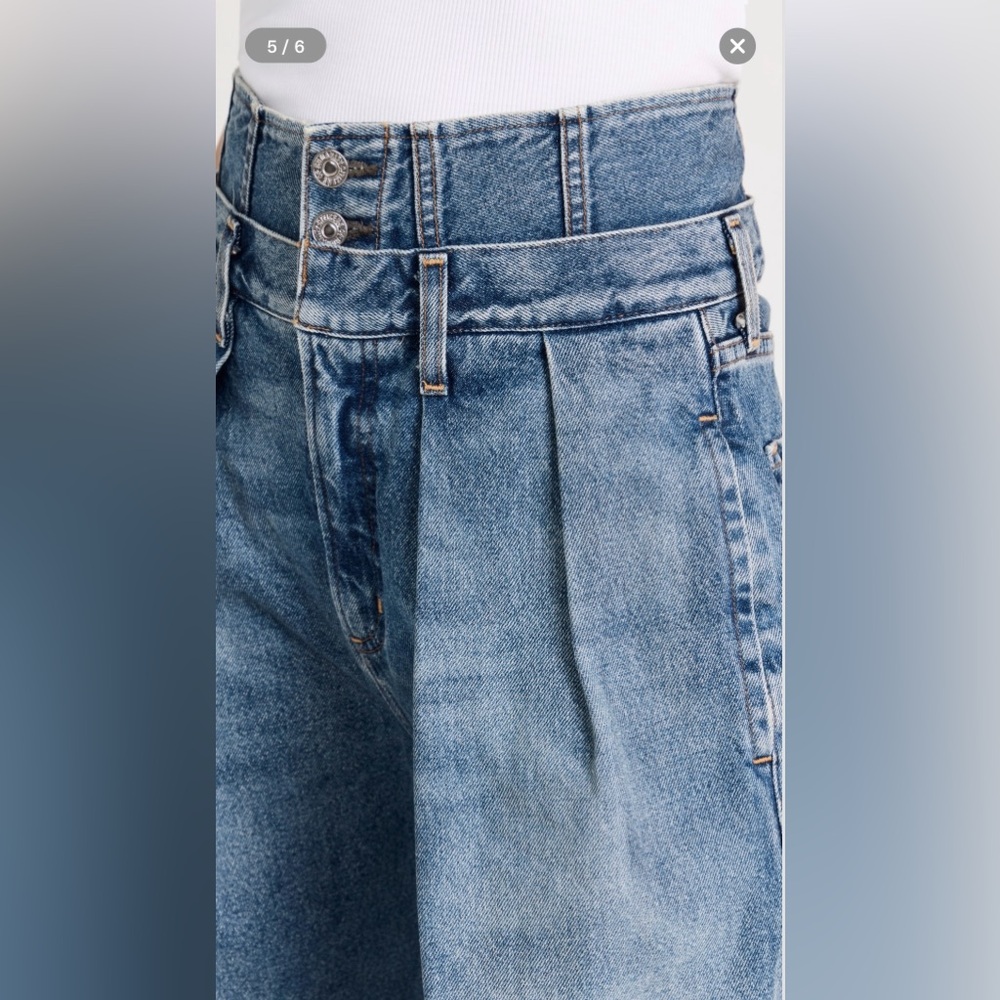 NWT Citizens of Humanity Samira Corset Baggy Jeans In Ambrosia MSRP $368 Size 29 - Picture 4 of 15